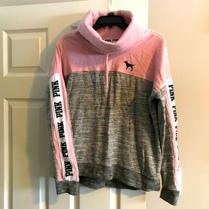 PINK Turtleneck Sweatshirt